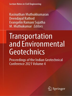 cover image of Transportation and Environmental Geotechnics